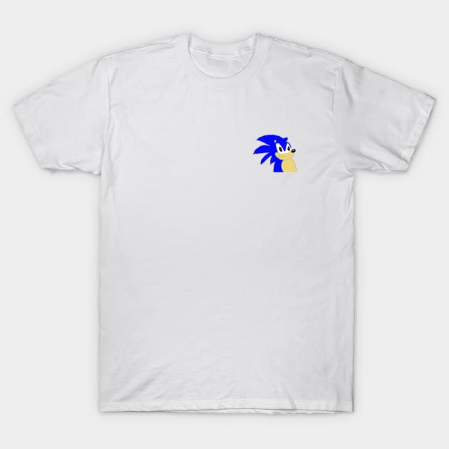 Sonic the Hedgehog T-Shirt by BadDrawnStuff